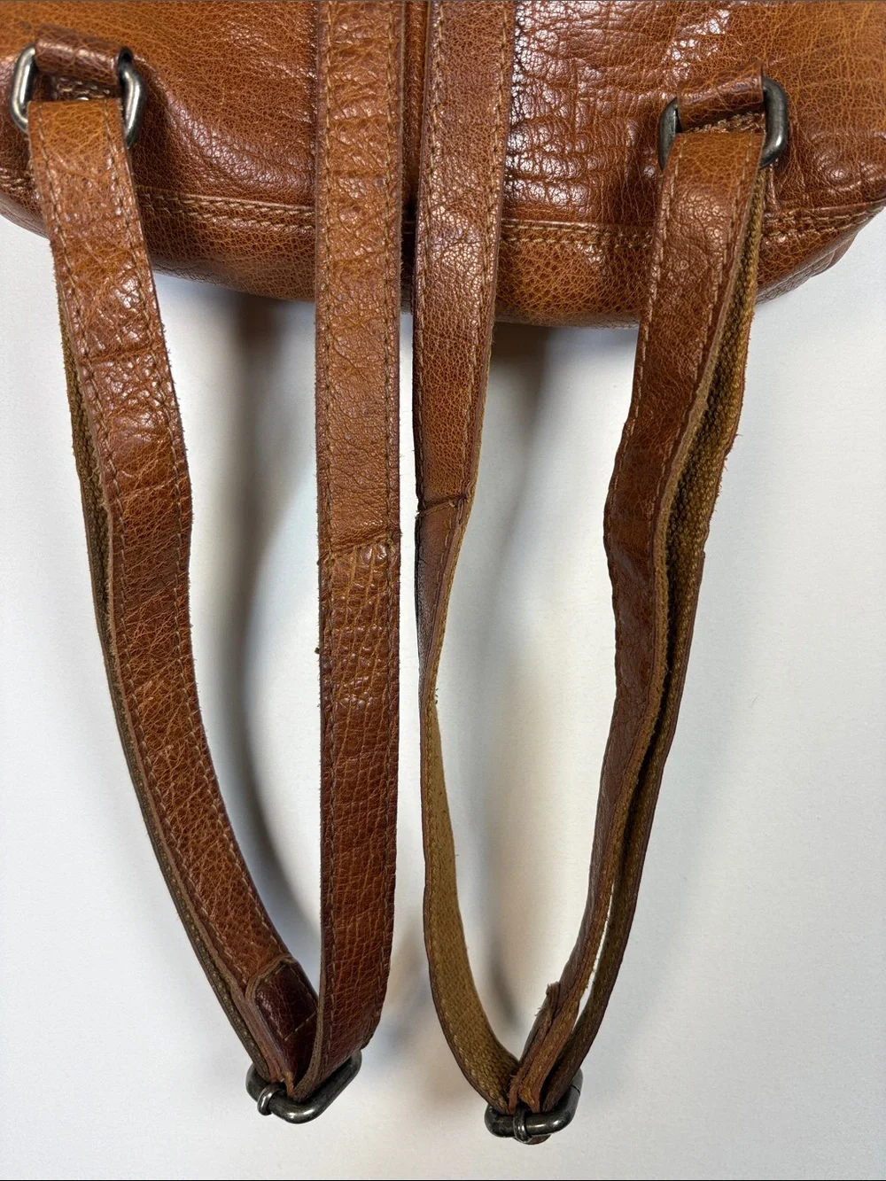 SPIKES & SPARROW Soft Distressed Leather Backpack